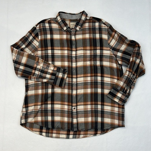 Haupt Other - Haupt 1926 Two Ply Flannel Plaid Button Down Soft Modern Fit Cotton XXL 45/46 18
